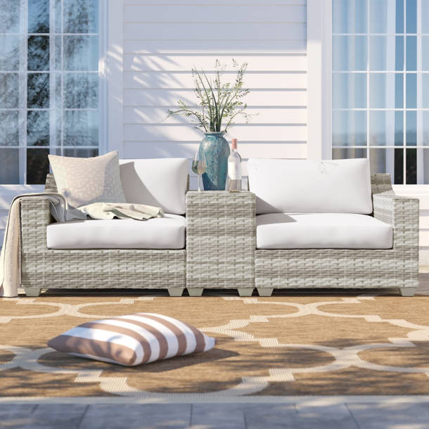 Sol 72 Outdoor™ Almanza 10 Person Outdoor Seating Group with Cushions